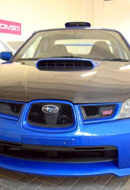 maska carbonowa subaru impreza