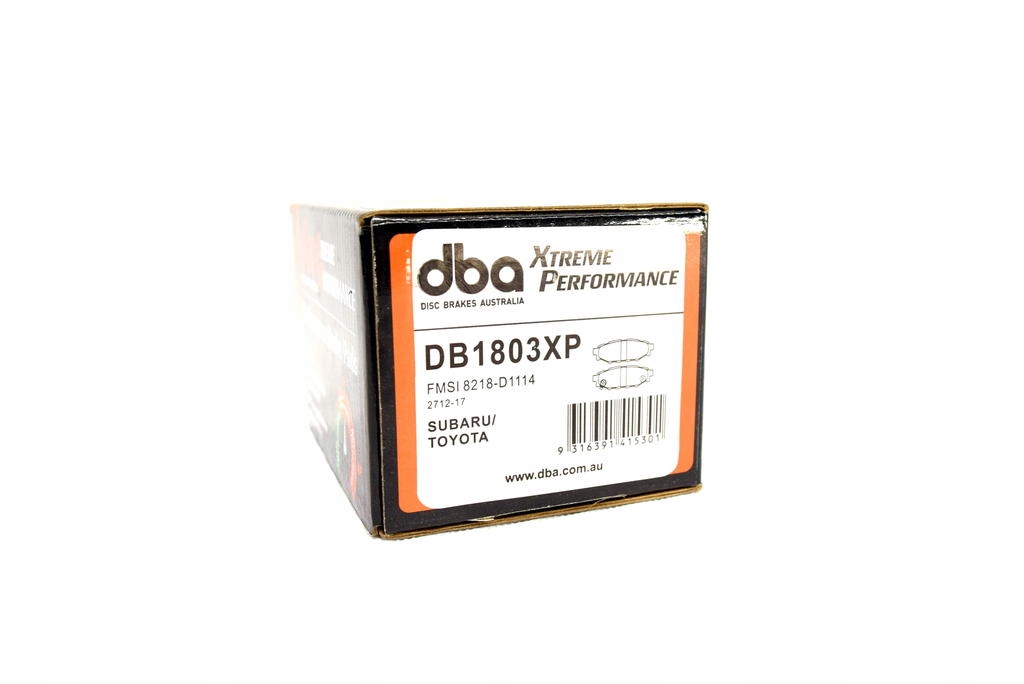 Klocki hamulcowe tylne DBA Xtreme Performance Impreza 08-14 wolnossące WRX 08-17 Forester 08-12 BRZ XV - obrazek 4