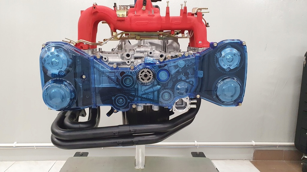 Obudowy paska rozrządu Impreza WRX STI 01-07 przezroczyste - obrazek 6