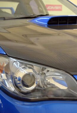 maska carbonowa subaru impreza STI