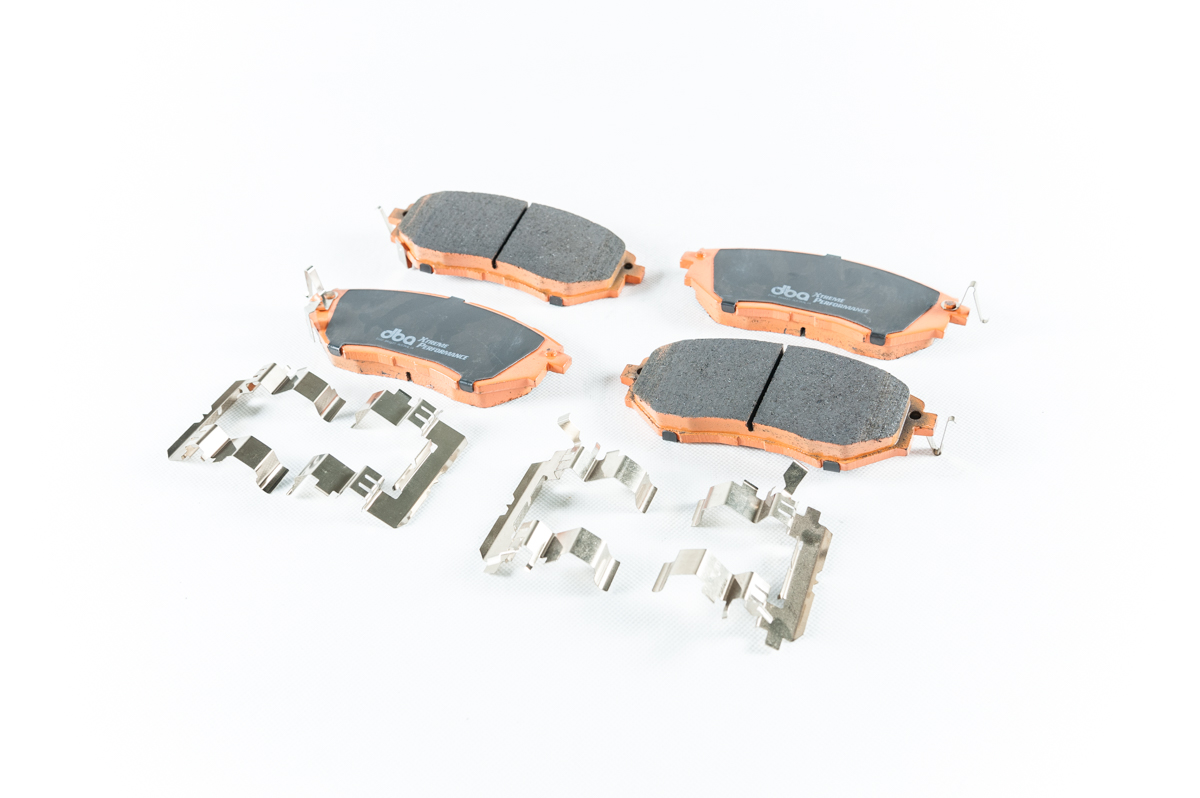 Klocki hamulcowe przednie DBA Xtreme Performance Subaru Legacy GT/Spec B Tribeca Levorg WRX 14-18