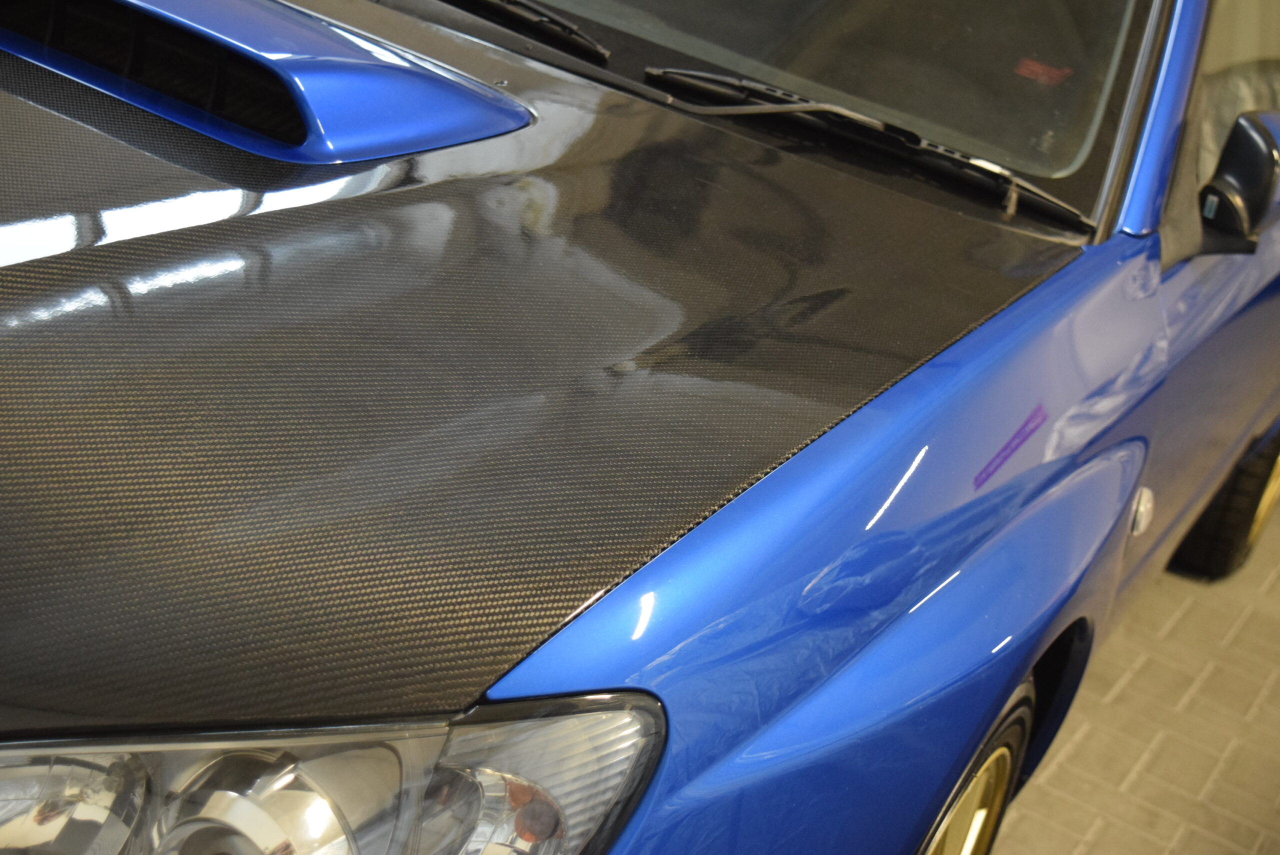 Maska carbonowa Subaru Impreza WRX/STI 2005-2007 - obrazek 5