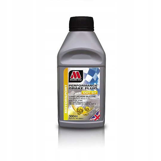 Płyn hamulcowy Millers Brake Fluid Dot 5.1 0
