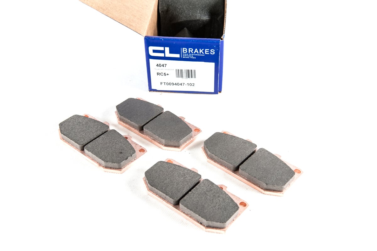 Klocki hamulcowe przednie Carbone Lorraine RC5+ Impreza GT/WRX zaciski 4 tłoczkowe - obrazek 2