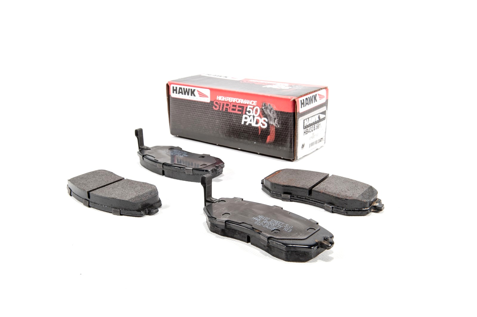 Klocki hamulcowe przednie Hawk HPS5.0 Impreza 03-14 wolnossące WRX08-14 Forester 03-12 Legacy 03-14 BRZ - obrazek 2