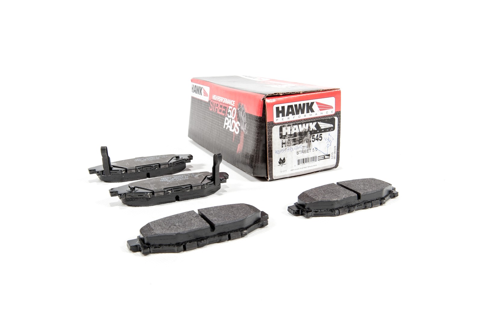 Klocki hamulcowe tylne Hawk HPS 5.0 Impreza Impreza 08-14 wolnossące i WRX Forester 08-12 BRZ - obrazek 3