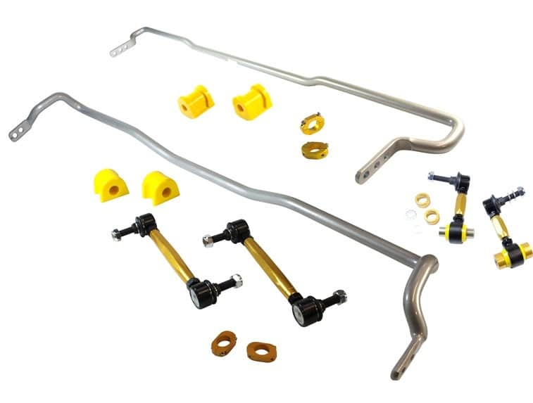 Zestaw stabilizatorów regulowanych 24mm Whiteline Subaru Impreza STi 02-03