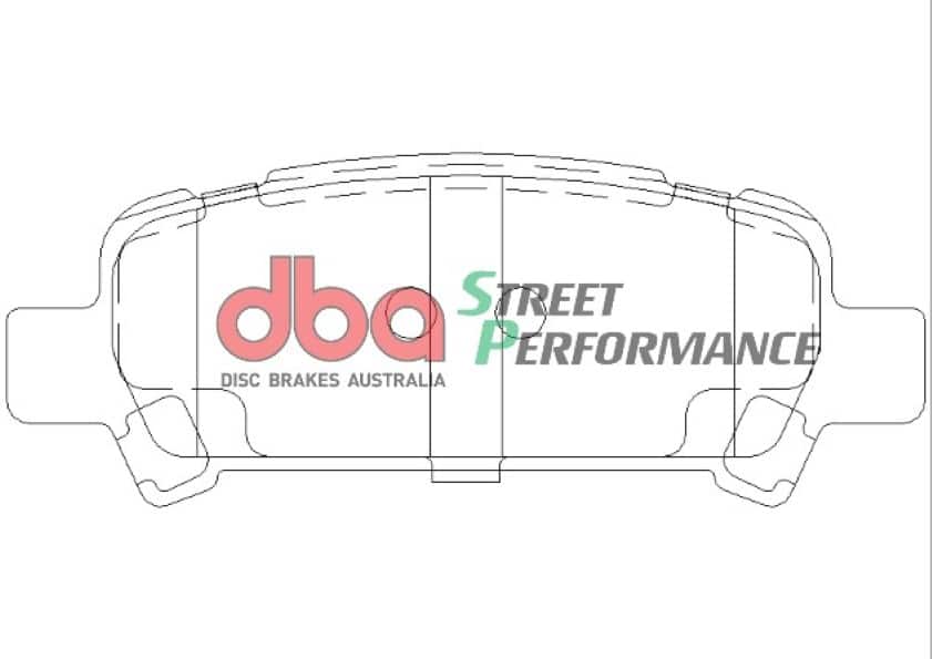 Zestaw hamulcowy DBA tył Subaru Impreza GT 99/00 Forester 97-07 - obrazek 2