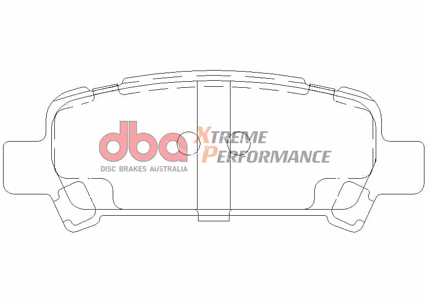 Zestaw hamulcowy DBA tył Subaru Legacy 99-09 - obrazek 3