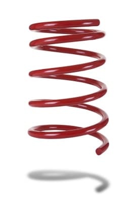 Sprężyna zawieszenia tylnego obniżająca Subaru Impreza WRX 2000-2002