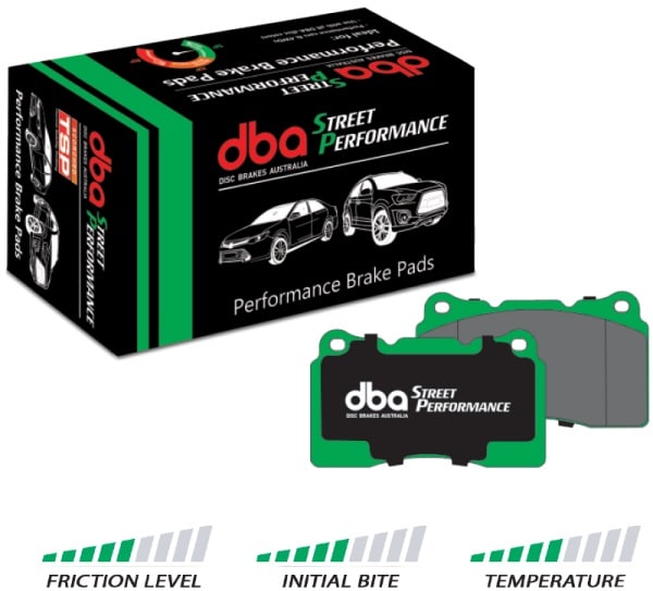 DB1672SP Klocki hamulcowe tylne DBA Street Performance Forester 03-07 Impreza Wolnossąca 01-07