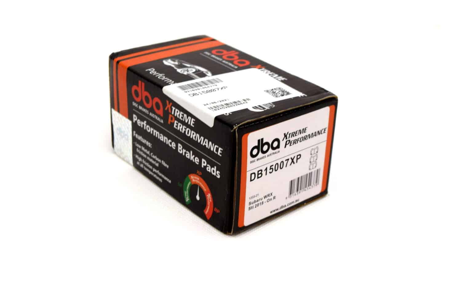 dba-xtreme-performance-pads Klocki hamulcowe tylne DBA Xtreme Performance Subaru STI 2017-2019