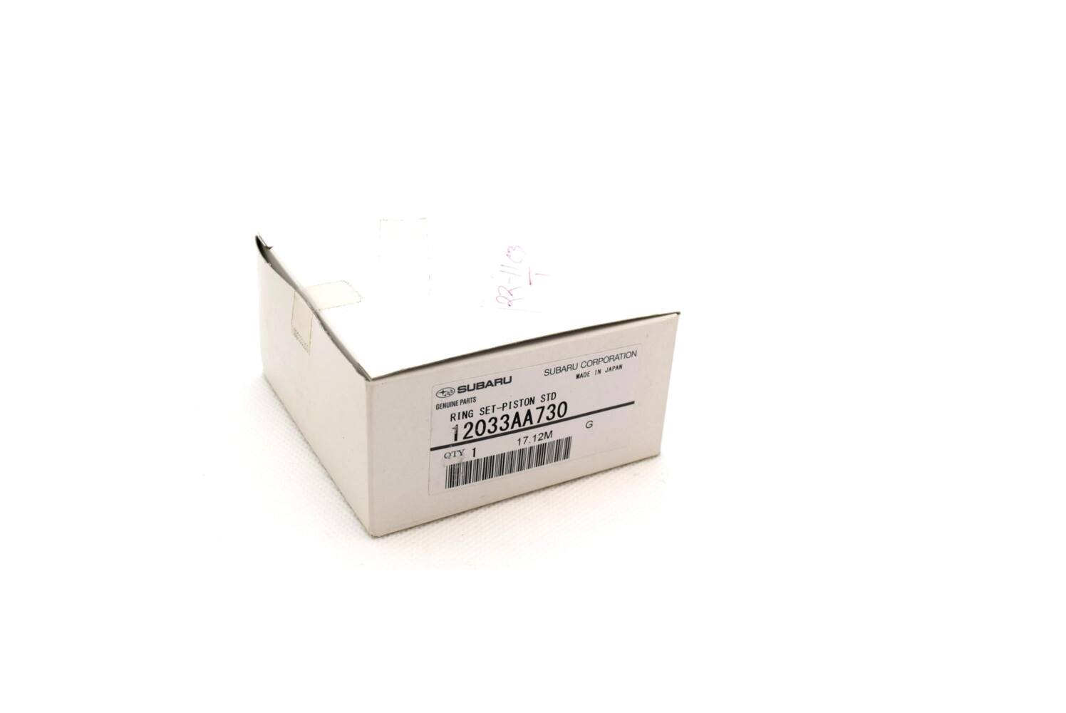 12033AA730 Pierścienie tłokowe OEM Subaru Impreza GT 94-96 STI VER 1/2