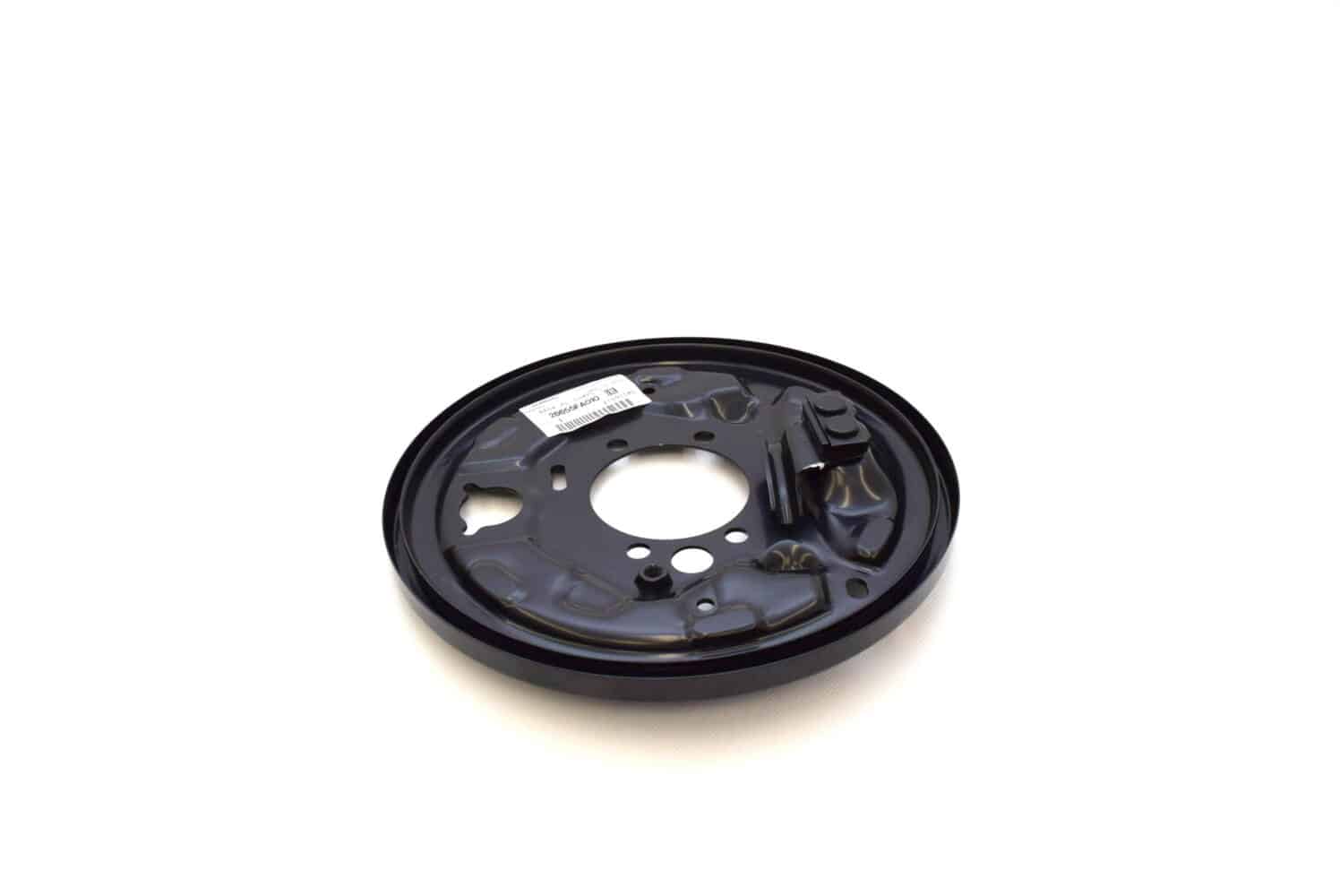26655FA010 Tarcza kotwiczna tylna lewa Impreza 94-00 Forester 98-07 pod bębny hamulcowe