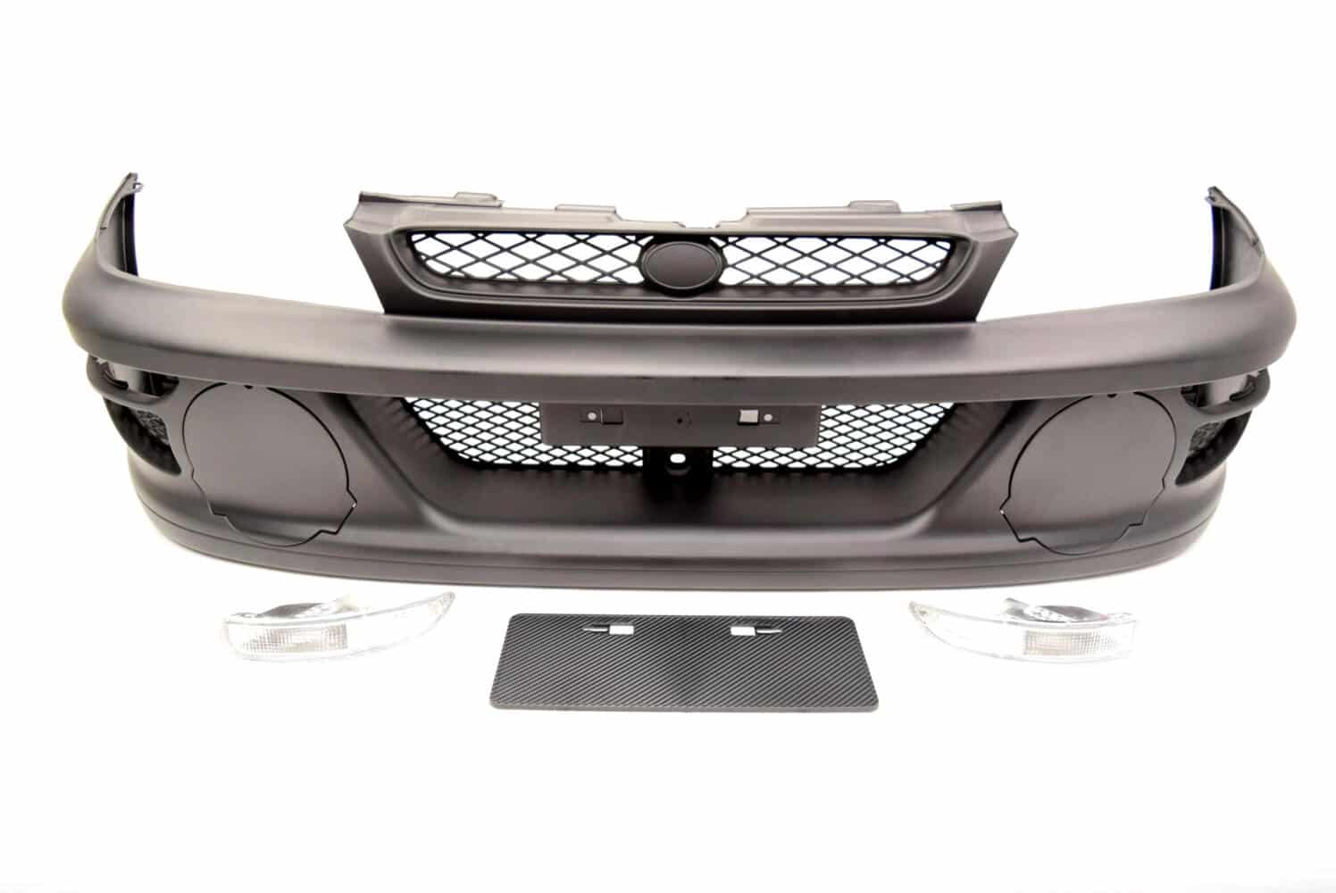 Zderzak przedni kompletny z grillem Impreza 97-00 22B style