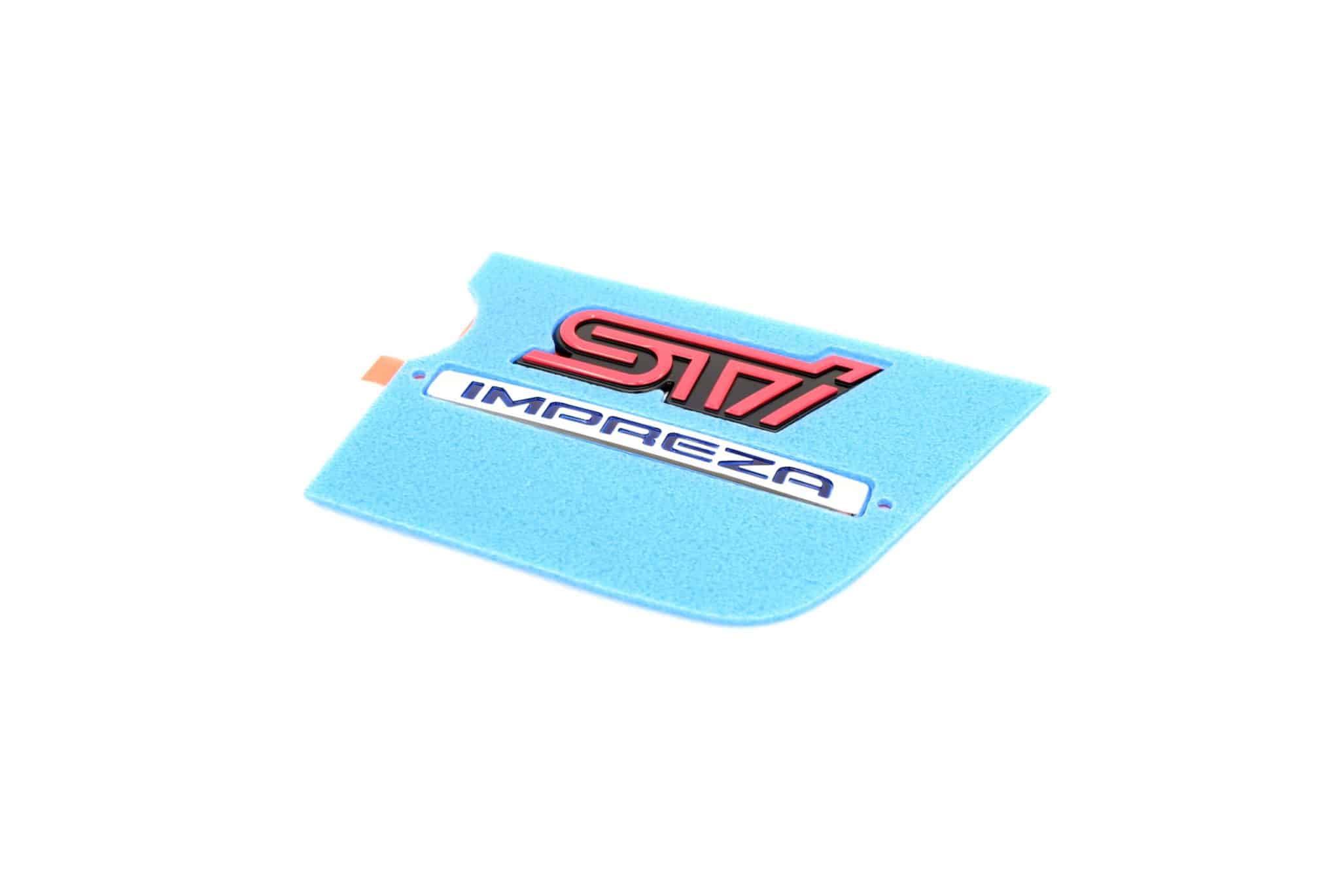 Emblemat klapy tylnej Subaru Impreza STI 05-07 - obrazek 4