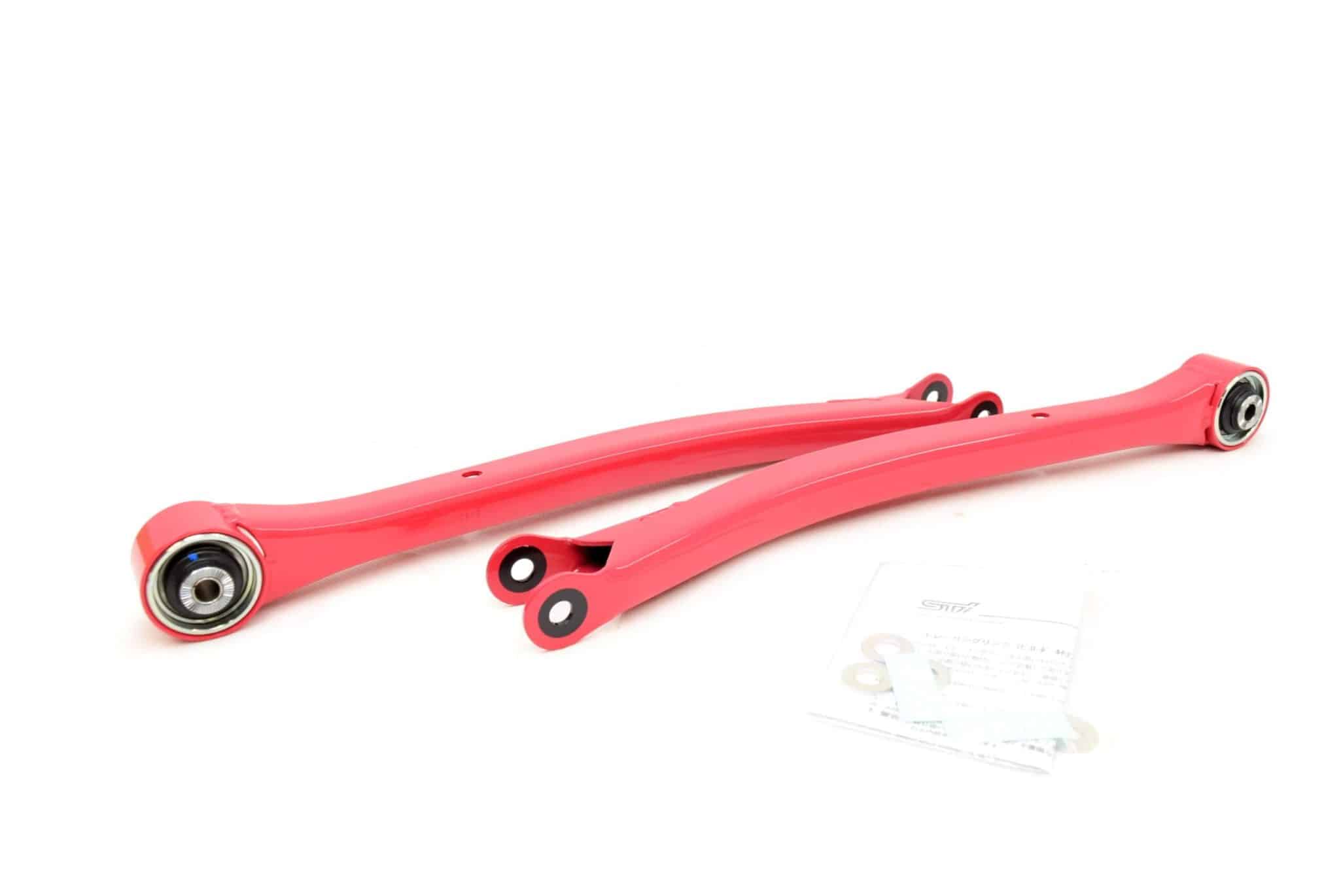 Zestaw wahaczy wzdłużnych STI 2 szt na uniballu Impreza 94-07 Forester 98-07