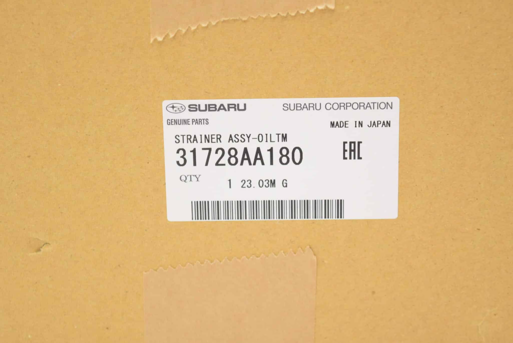 Filtr skrzyni CVT Subaru Impreza 16-20 Forester 15-20 Levorg 15-18 Legacy Outback 15-18 - obrazek 7