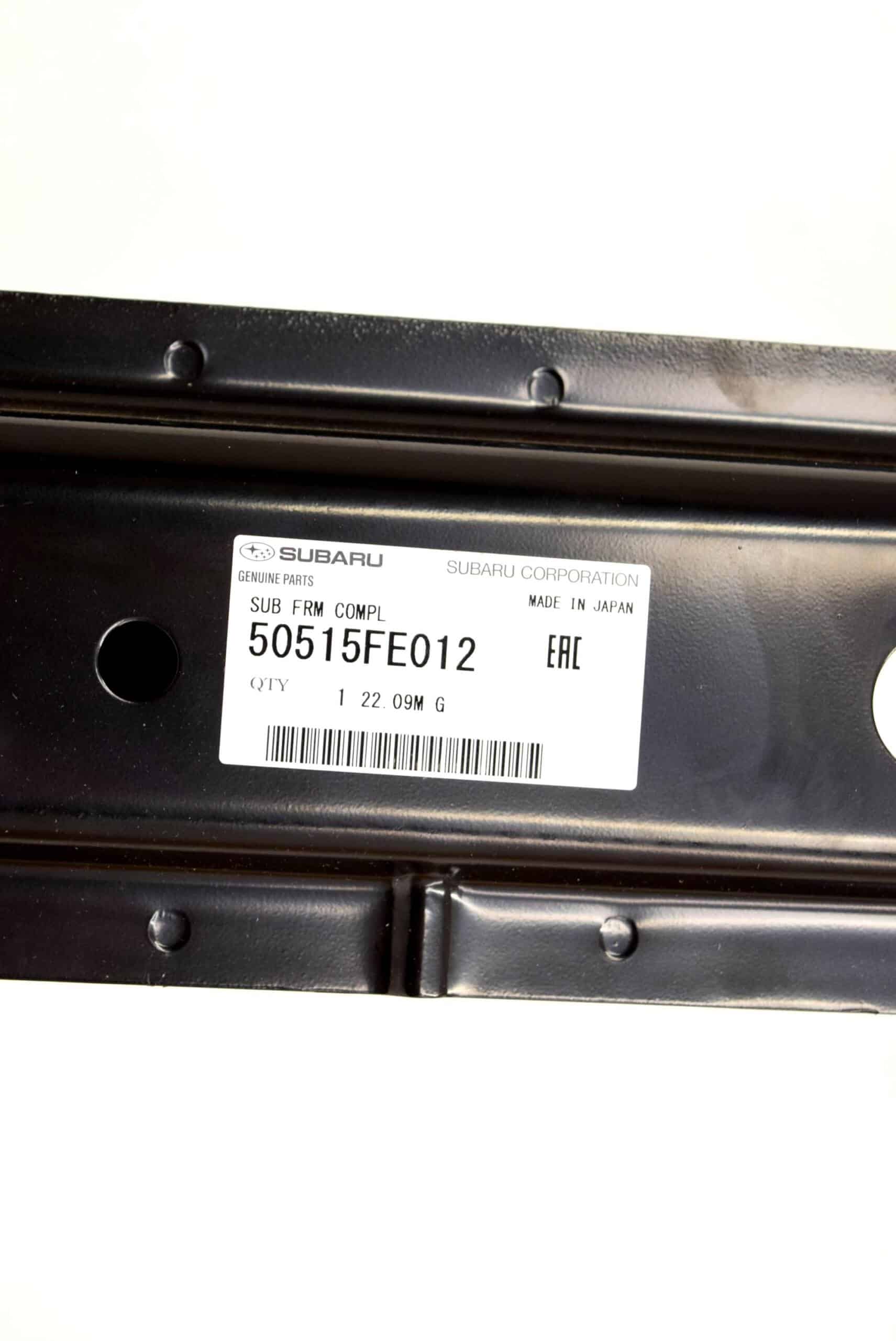 Belka zawieszenia C rama pomocnicza Subaru Impreza 2001-2007 - obrazek 10