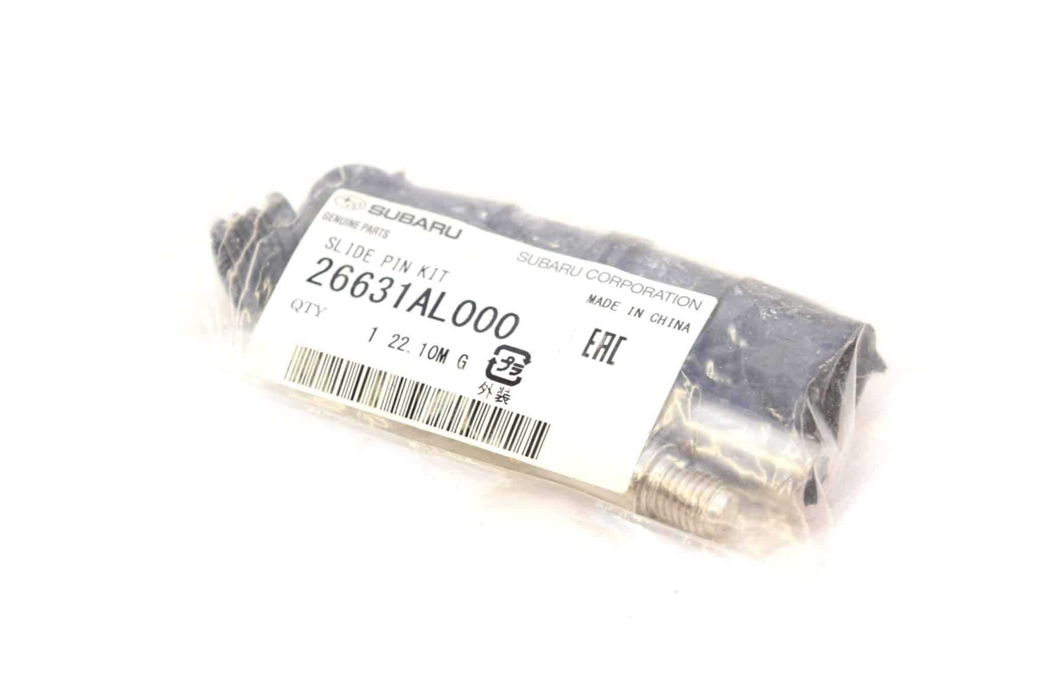 Prowadnice zacisku hamulcowego tył Subaru Levorg Legacy/ Outback 15-24 XV 18-24 Forester SK 19-24 - obrazek 3