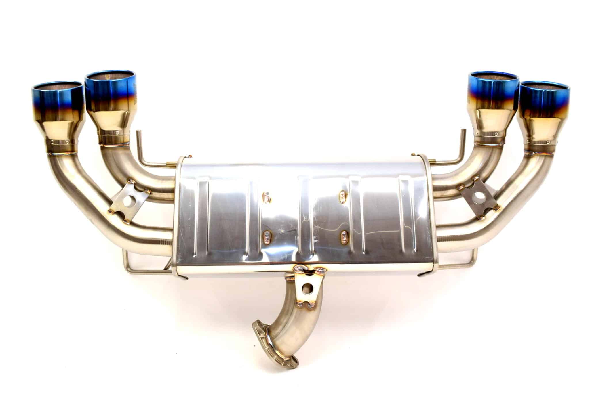 Układ wydechowy catback Invidia Subaru Impreza STI 08-14 GRB hatchback koncówki Titanium - obrazek 2