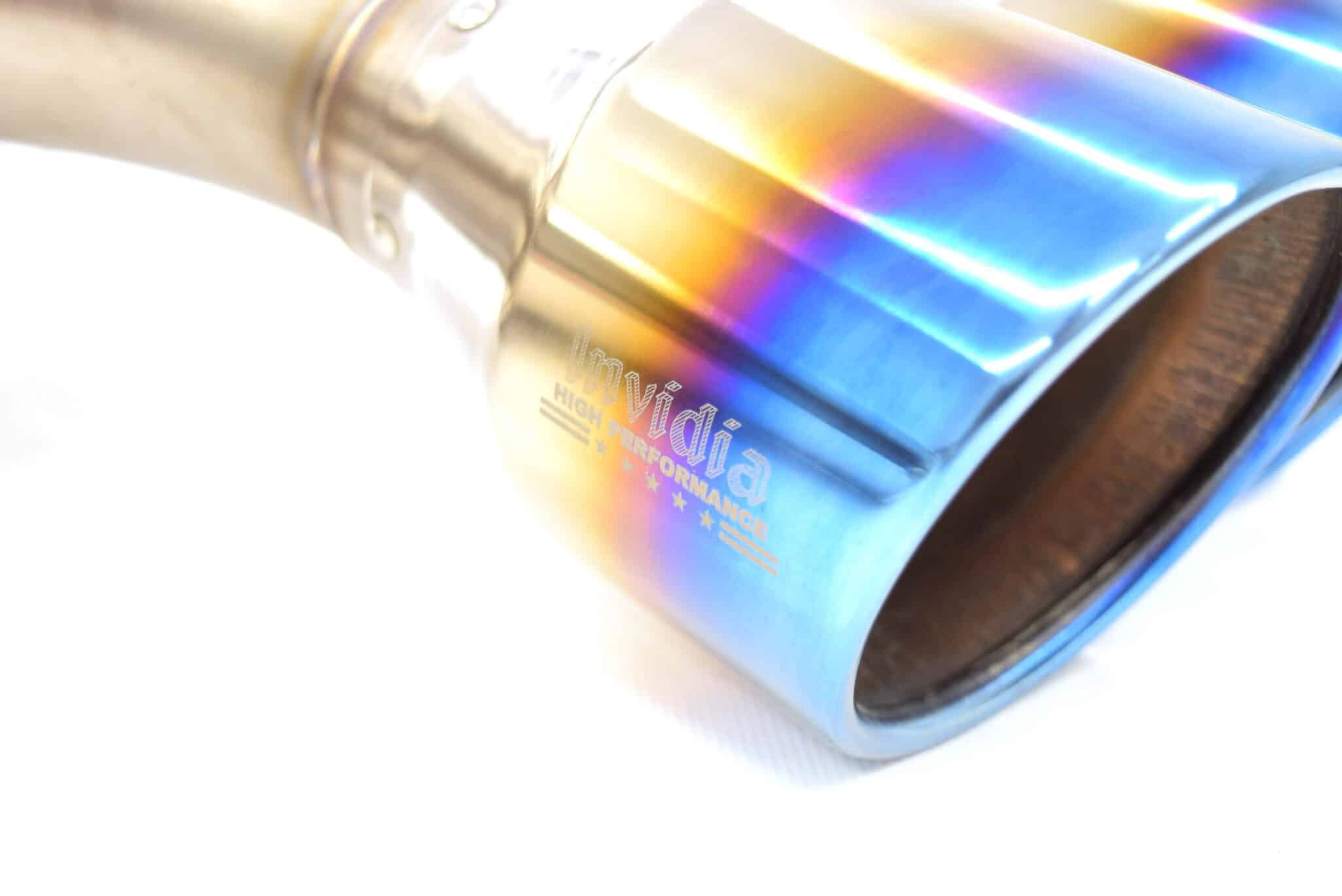 Układ wydechowy catback Invidia Subaru Impreza STI 08-14 GRB hatchback koncówki Titanium - obrazek 17