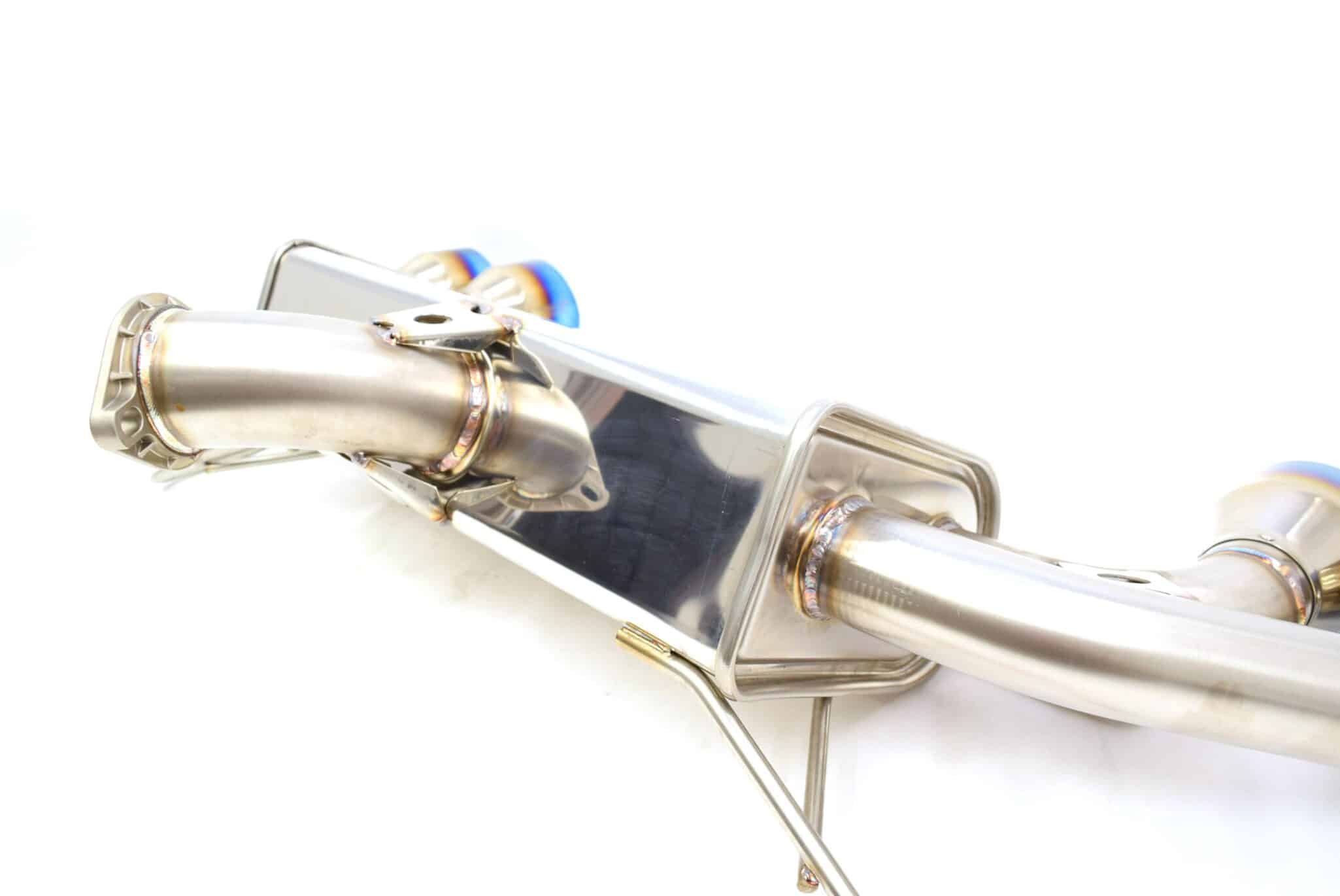 Układ wydechowy catback Invidia Subaru Impreza STI 08-14 GRB hatchback koncówki Titanium - obrazek 14