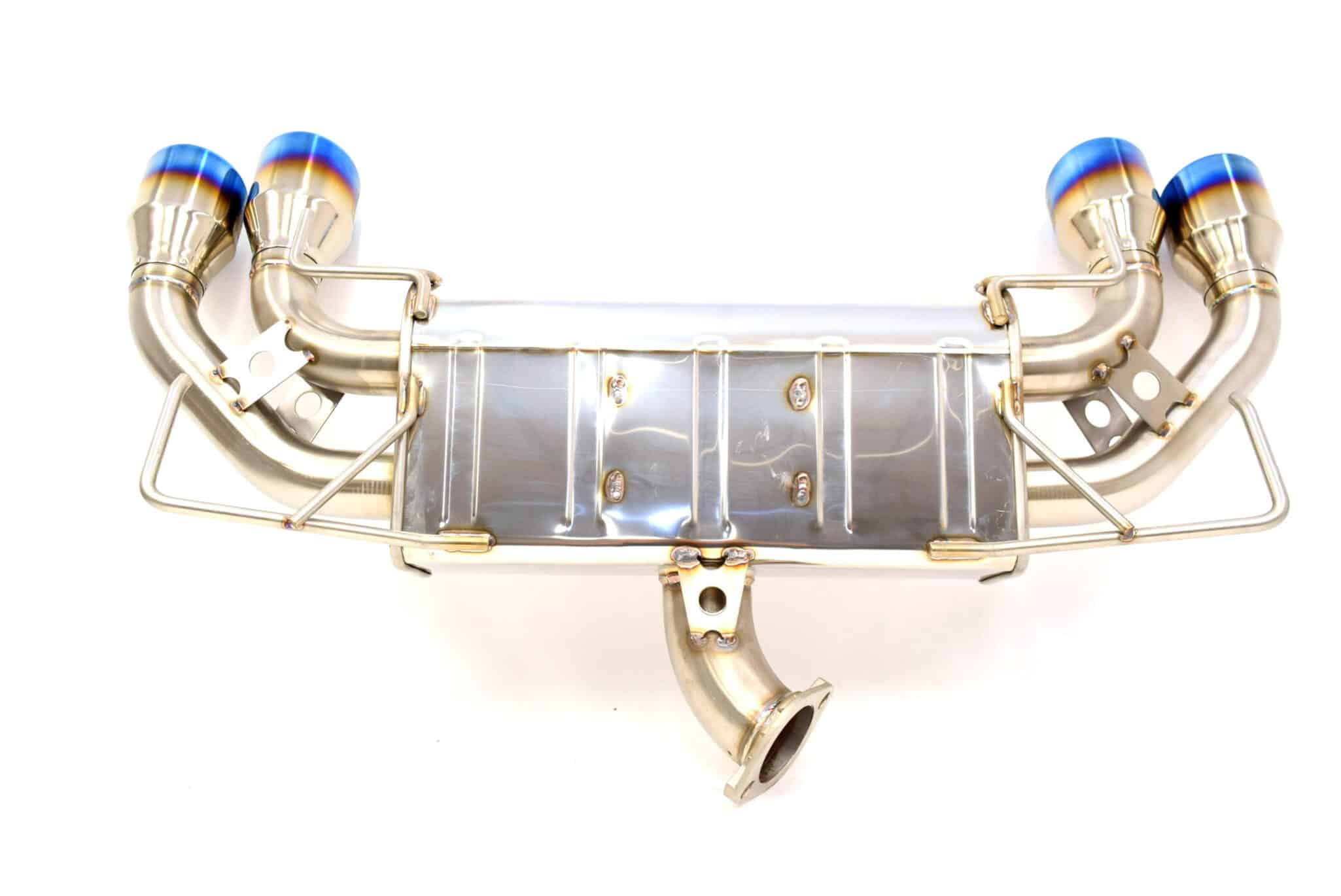 Układ wydechowy catback Invidia Subaru Impreza STI 08-14 GRB hatchback koncówki Titanium - obrazek 4
