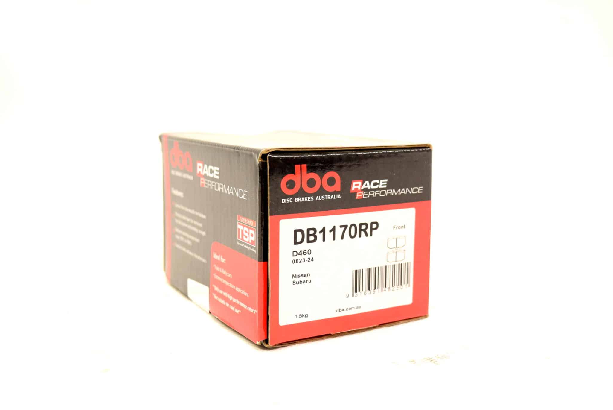 Klocki hamulcowe przednie DBA Race Performance Impreza GT99/00 WRX 01-07 - obrazek 4