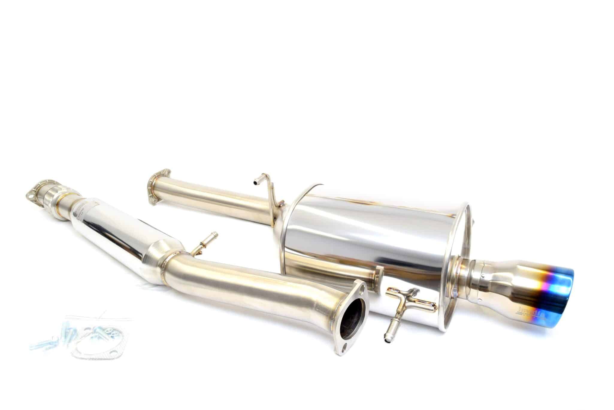 Układ wydechowy tłumik Catback Invidia Q300 Subaru Impreza WRX i STI 01-07 końcówka Titanium