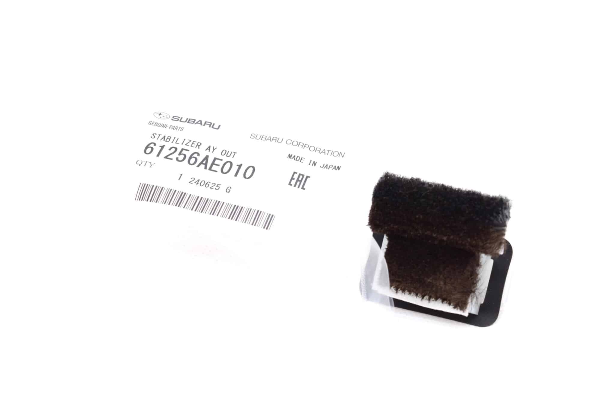 Stabilizator prowadnica szyby drzwi zewnętrzna Subaru Impreza 94-07 Forester 03-07 Legacy 94-02 zamiana z 62303FC001 - obrazek 4