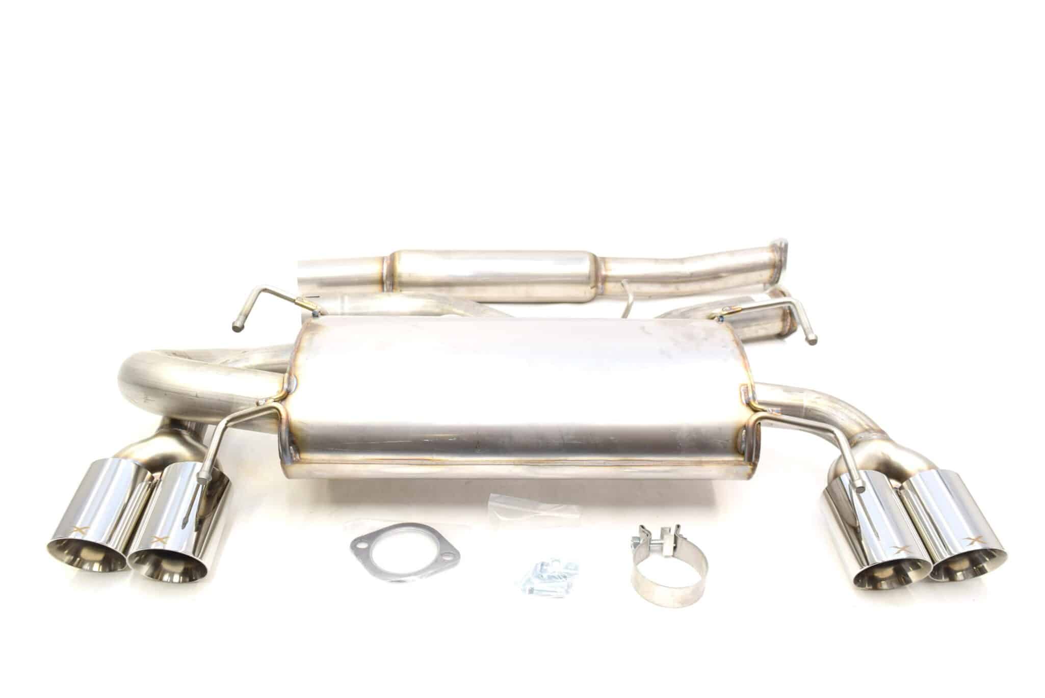 Układ wydechowy catback Xforce Subaru Impreza STI 2008-2013 hatchback