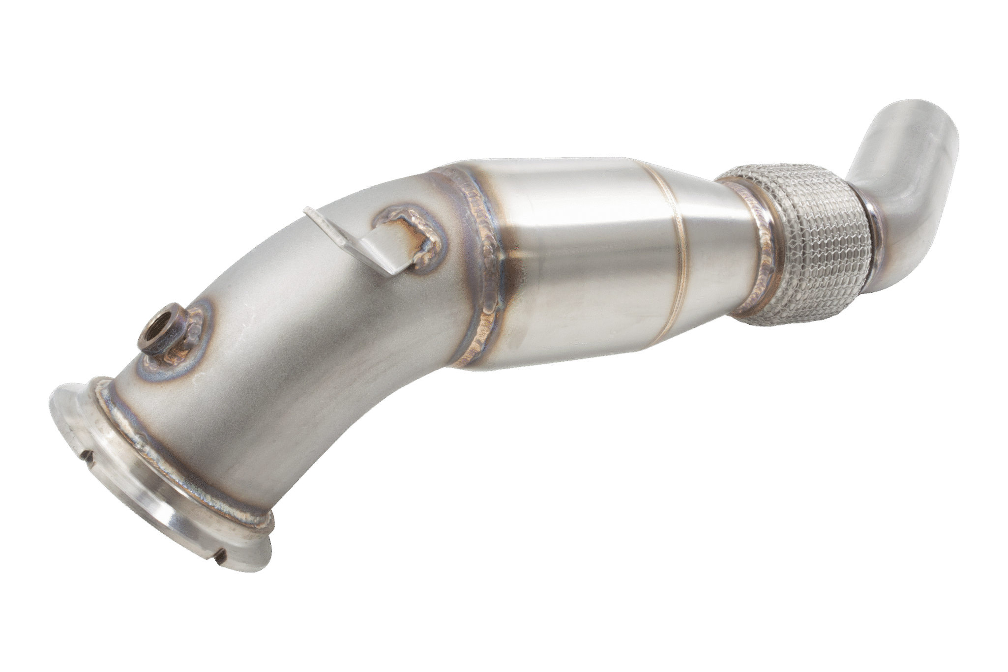Downpipe ze sportowym katalizatorem dedykowany do catbacka X-force Toyota Yaris GR 2021- - obrazek 2