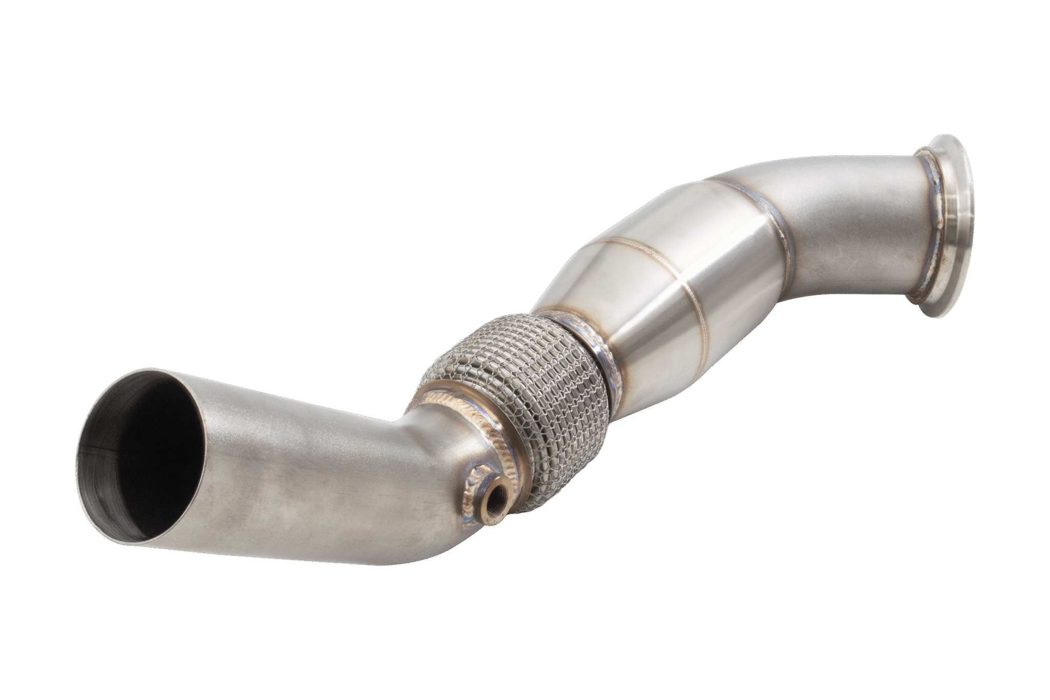 Downpipe ze sportowym katalizatorem dedykowany do catbacka X-force Toyota Yaris GR 2021- - obrazek 3