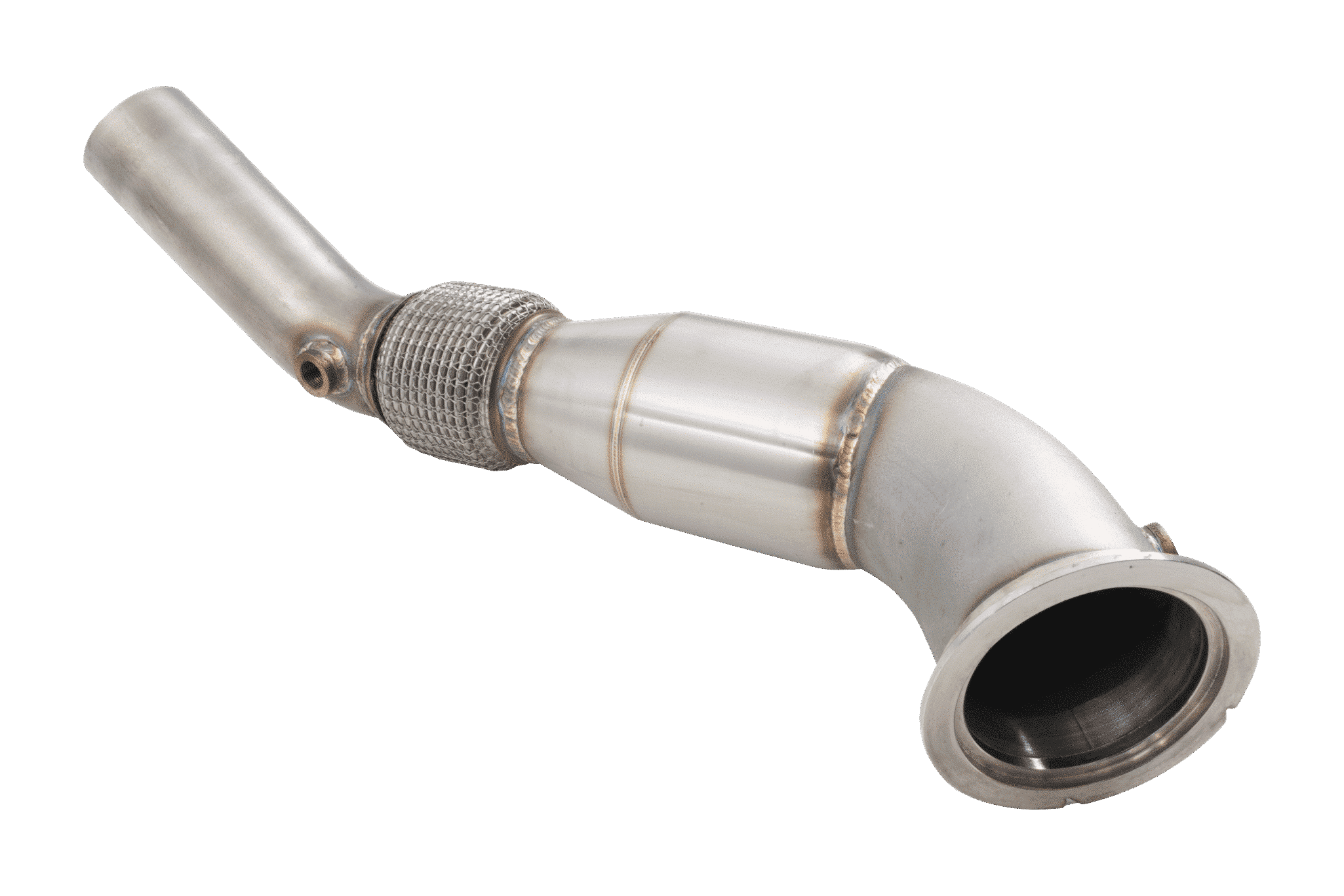 Downpipe ze sportowym katalizatorem dedykowany do catbacka X-force Toyota Yaris GR 2021-