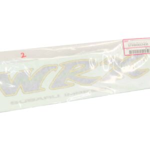 Naklejka klapy tył Subaru Impreza WRX i STI ver v3-6 97-00